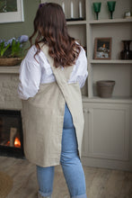 Load image into Gallery viewer, 100% Linen Japanese Apron in Natural