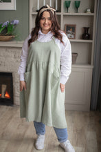 Load image into Gallery viewer, 100% Linen French Apron in Sage
