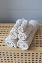 Load image into Gallery viewer, Linen Waffle Bath Towel in Ivory