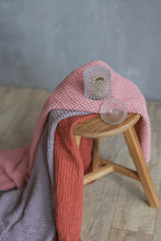 Load image into Gallery viewer, Linen Waffle Bath Towel in Lilac