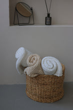 Load image into Gallery viewer, Linen Waffle Hand Towel in Ivory