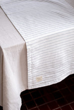 Load image into Gallery viewer, 100% Linen Table Runner in Ticking Stripe Small