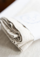 Load image into Gallery viewer, 100% Linen Table Runner in Natural Large