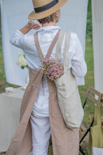 Load image into Gallery viewer, 100% Linen Tote Bag in Natural