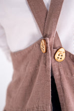 Load image into Gallery viewer, 100% Linen French Apron in Mauve