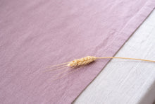 Load image into Gallery viewer, 100% Linen Table Runner in Oyster Rose Large