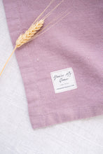 Load image into Gallery viewer, 100% Linen Table Runner in Oyster Rose Medium