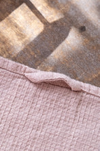 Load image into Gallery viewer, Linen Waffle Kitchen Towel in Taupe  - Set of 2