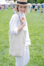 Load image into Gallery viewer, 100% Linen Tote Bag in Natural