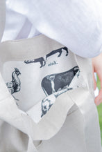 Load image into Gallery viewer, 100% Linen Tote Bag in Natural