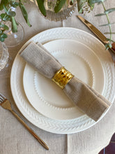 Load image into Gallery viewer, 100% Linen Classic Napkins in Natural - Set of 4