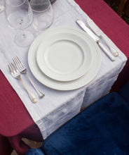 Load image into Gallery viewer, 100% Linen Table Runner in Simple White Small
