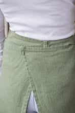 Load image into Gallery viewer, 100% Linen Italian Apron in Thyme