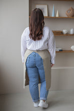 Load image into Gallery viewer, 100% Linen Italian Apron in Natural