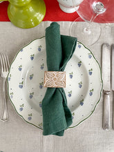 Load image into Gallery viewer, 100% Linen Classic Napkins in Pine Green - Set of 4