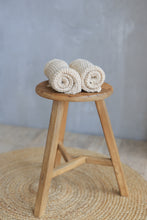 Load image into Gallery viewer, Linen Waffle Hand Towel in Ivory
