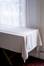 Load image into Gallery viewer, 100% Linen Table Runner in Simple White Medium

