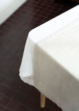 Load image into Gallery viewer, 100% Linen Table Runner in Natural Large
