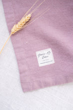 Load image into Gallery viewer, 100% Linen Table Runner in Oyster Rose Medium
