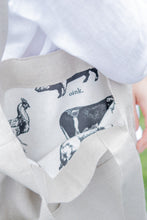 Load image into Gallery viewer, 100% Linen Tote Bag in Natural
