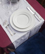 Load image into Gallery viewer, 100% Linen Table Runner in Simple White Medium

