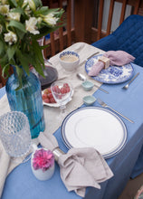 Load image into Gallery viewer, Linen Tablecloth - Sky Blue - 71&quot;х95&quot;
